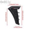 Vent Cover Fender Hood Air Flow Intake Trim Car Side  Exterior Accessories Wing Decals Ventilation Sticker Modified Styling 2pcs