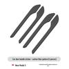 Tesla Model 3/Y Carbon Fiber Door Handle Stickers - Renewed Version 3
