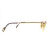 Cartier Glasses Trinity With Metal logo Gold bordeaux mens Used