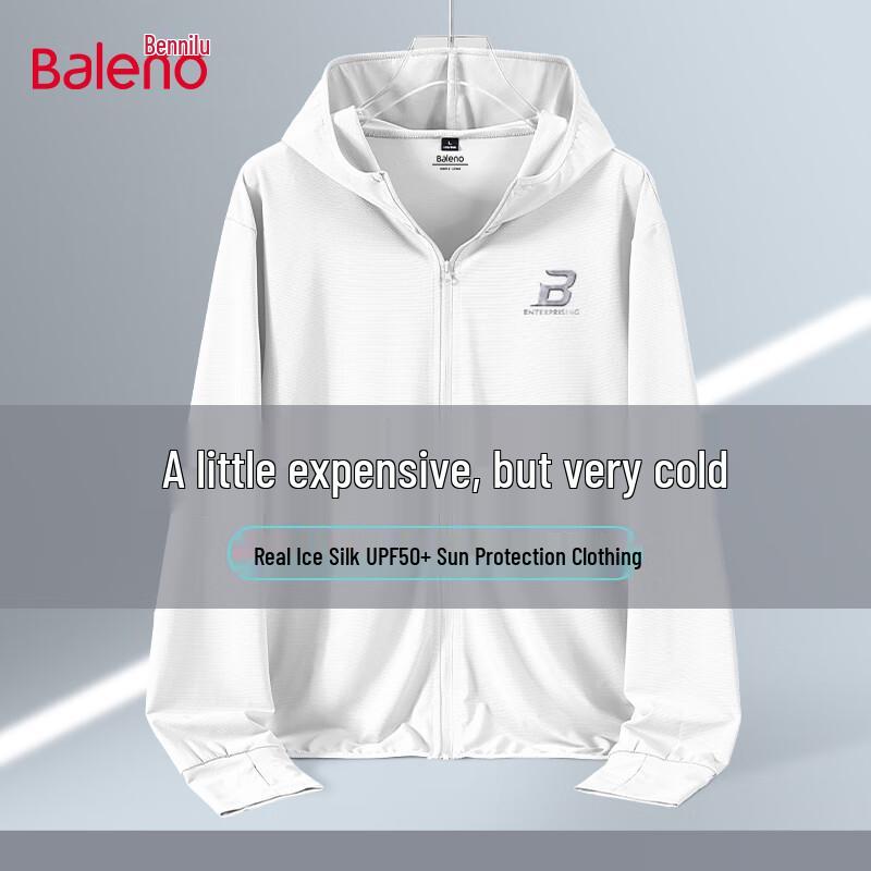 Baleno Men s Ice Silk UPF50+ Sun Protection Hooded Jacket XL