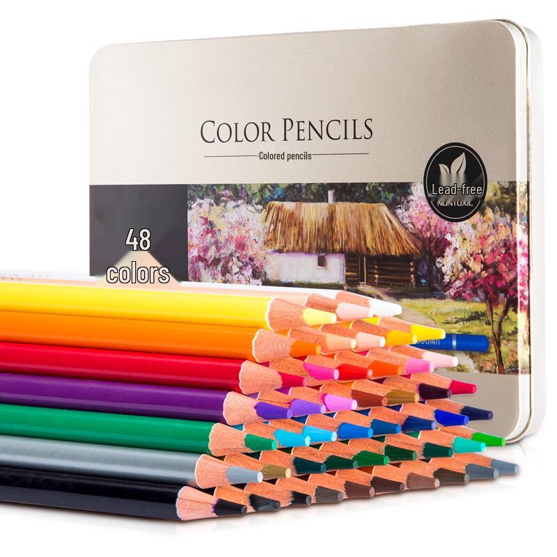 Deli Oil-Based Colored Pencils Set