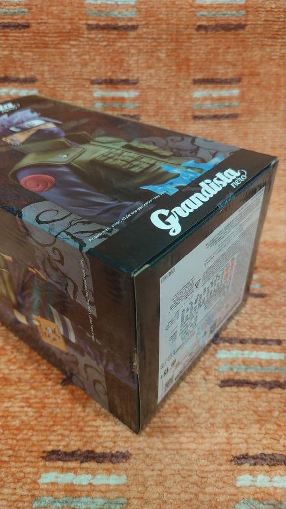 [USED] Naruto Uzumaki Figure Grandista Nero Kakashi Overseas Exclusive Overseas Authentic