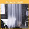 Peva Waterproof Bath Curtain Modern Minimalist Style With 3d Water Cube Pattern For Bathroom Decor