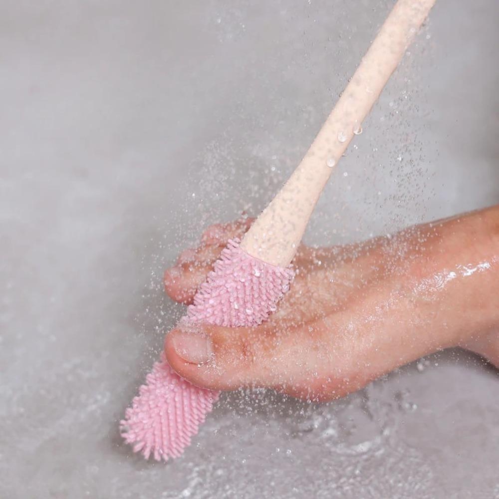 Multifunctional Toe Seam Scrubbing Brush Relieve Itching Dead Skin Removal Rubbing Foot Tool  Tool