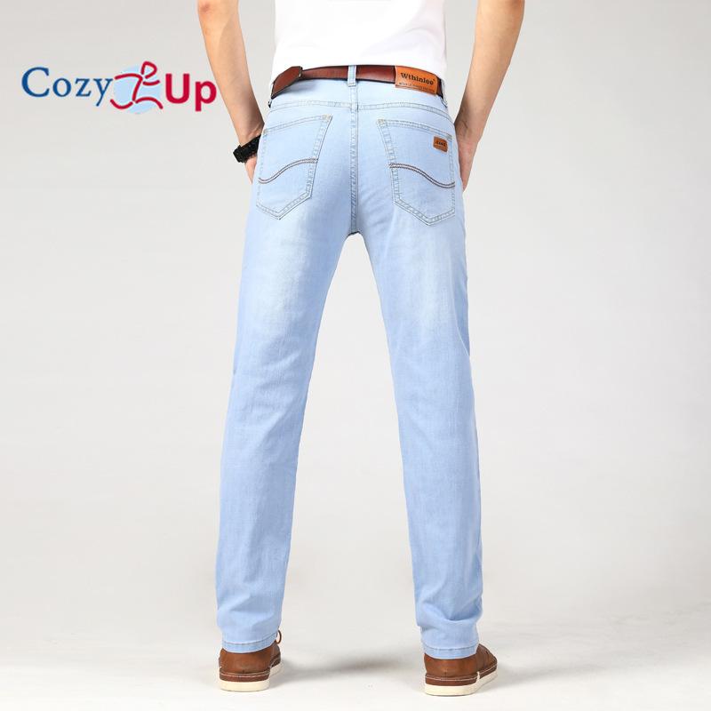 Wygodne, elastyczne dżinsy męskie Cosy Up o obcisłym kroju (Poprzednio Goodthreads)
