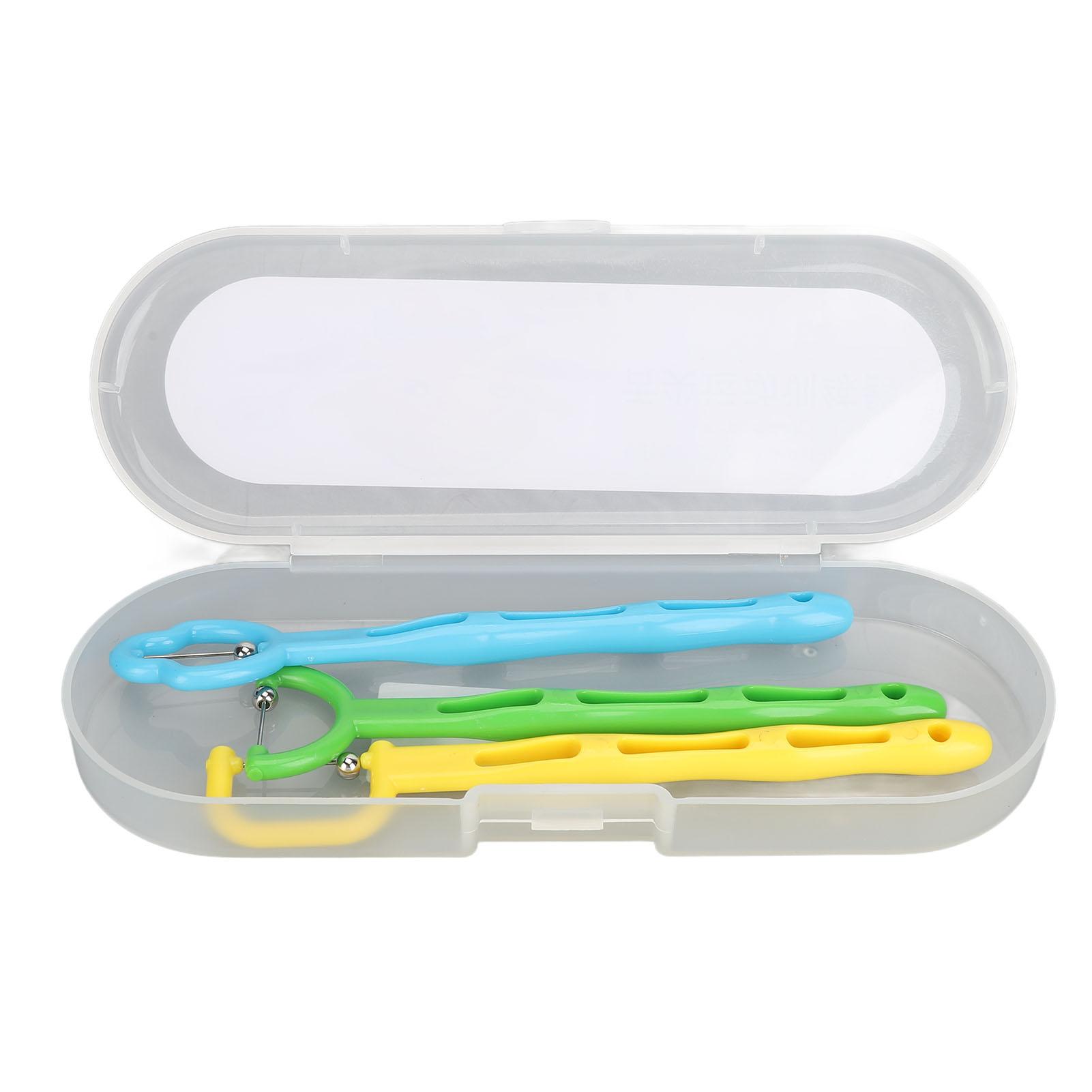 

3Pcs Tongue Tip Exercise Tool Children Adults Oral Muscle Training Device Trainer Set