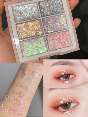 Eyeshadow Glitter Makeup, Glitter Powder, Stage Face Makeup, Sparkling Makeup Gel, Eye Makeup Glitter Paste