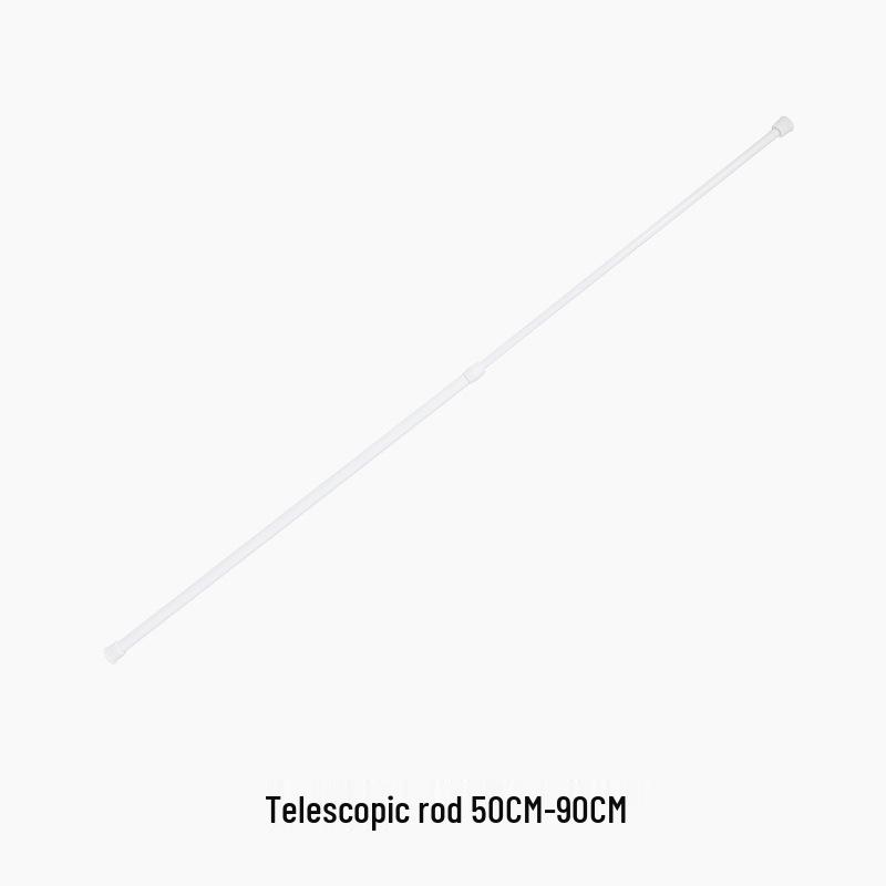 Verstellbare Gardinenstangenhalterung ohne Bohren Haken