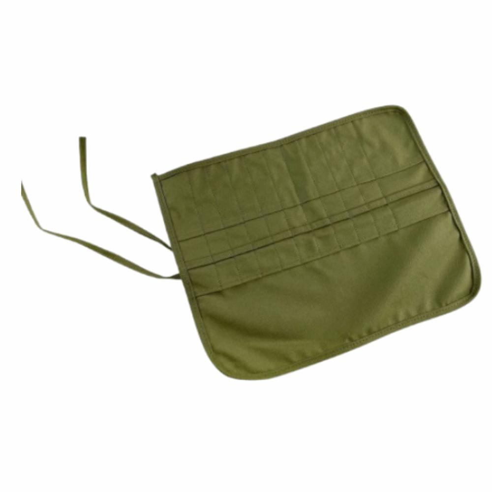 Portable Painting Brushes Storage Bag 22 Slots Roll Up Pen Bag  Desk Accessories