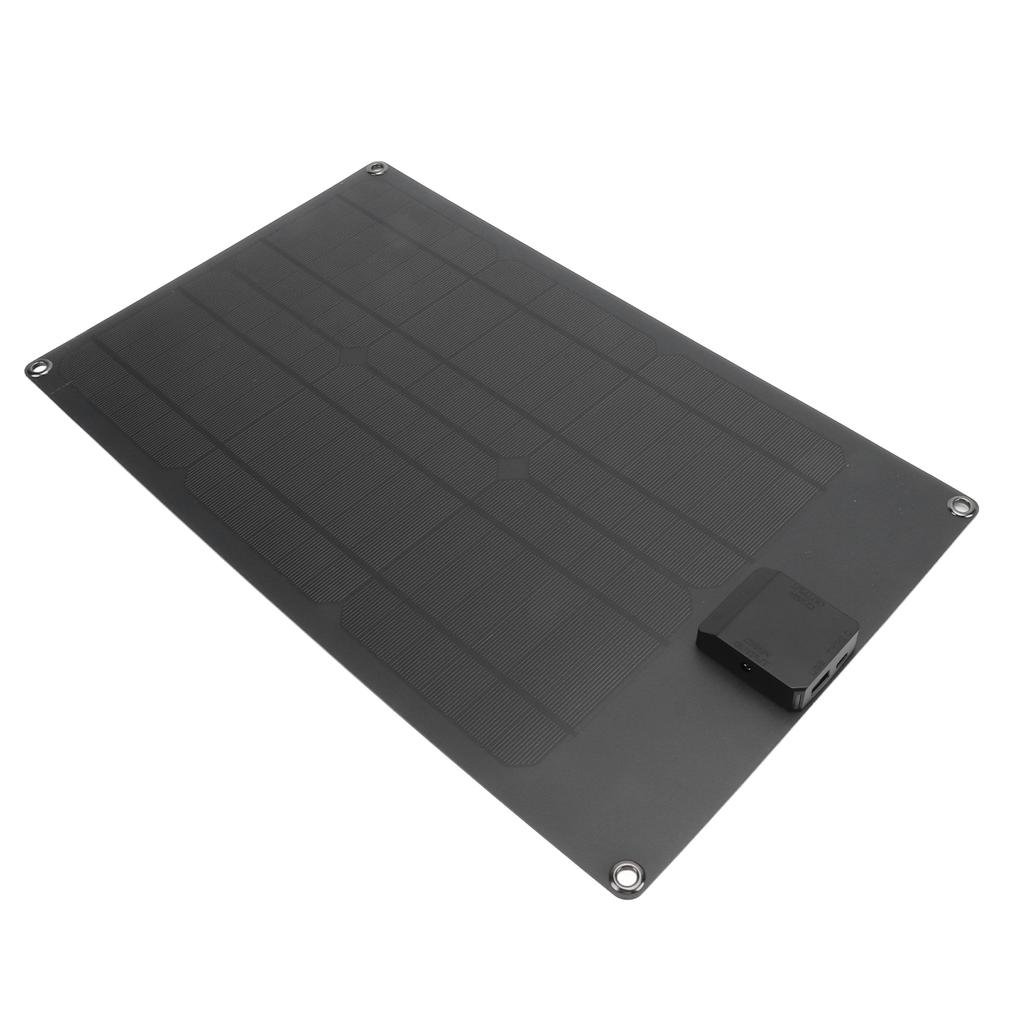 Solarpanel 20W Wasserdicht Stabil Tragbar Handy Solar Ladegeräte mit Kontrollleuchte für