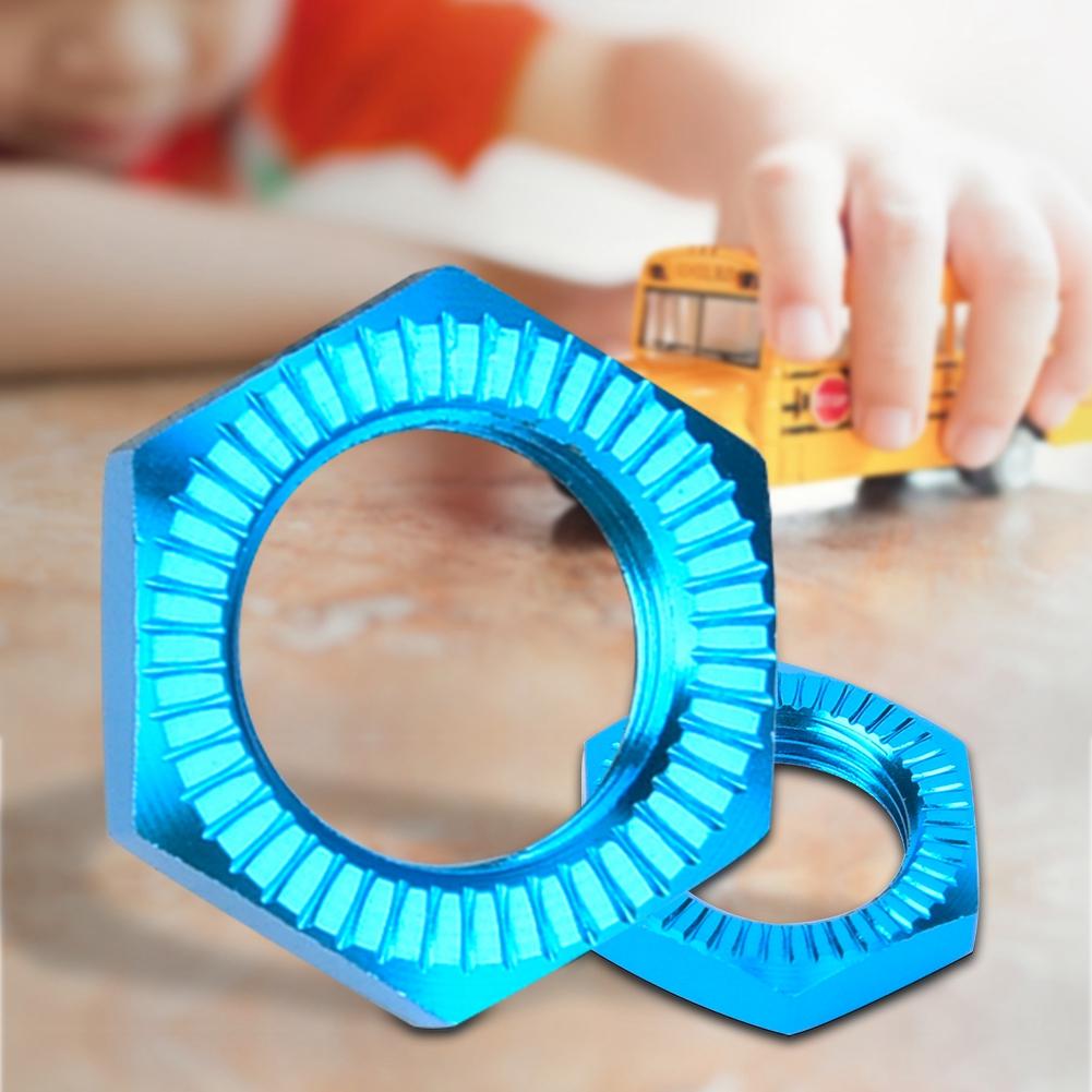 Aluminum Alloy Wheel Nuts 17mm Spanner for 1Celsius8 RC Car Accessory (Silver)