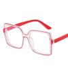 Vintage Stylish Eyeglass Frame for Women Square Shape Anti Blue Light Men Eyewear European American Style Woman Glasses Frames