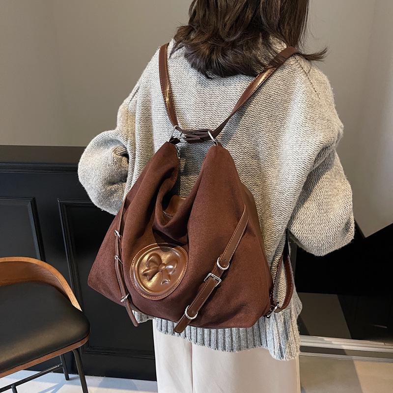 2024 Winter Retro High-Capacity Women's Tote - Fashionable Commuter Shoulder Bag