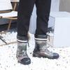 Water Shoes Rain Shoes Men's Medium and High Tube Camouflage Men's Durable Rain Boots Non-slip and Anti-child
