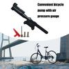 Bicycles Tire Pump with Barometers Road Bike Tyre Inflator Hand Pump Aluminum Cycling Hand Airs Pump Bike Accessories