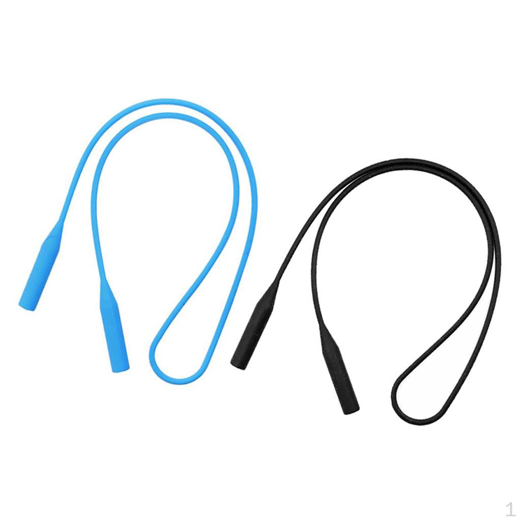 

Набор из 2 силиконовых нескользящих держателей для очков