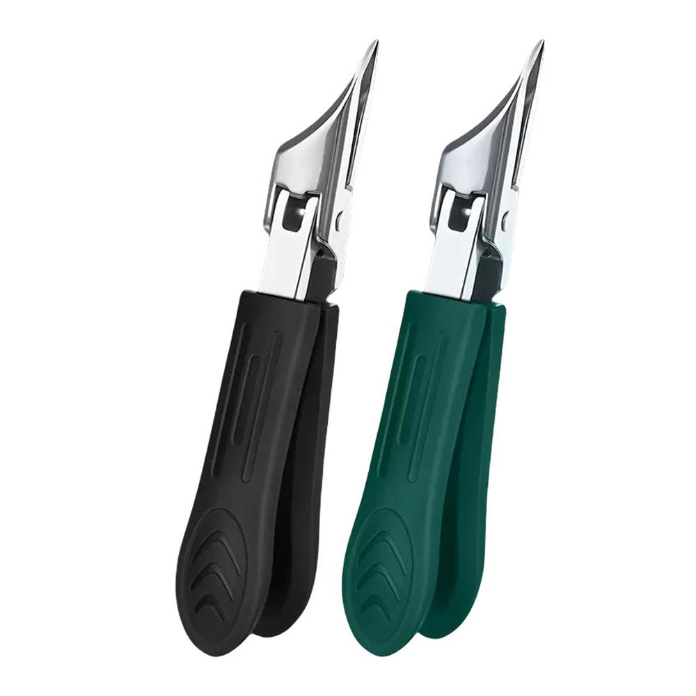 Large Opening Slant Tip Nail Clipper Stainless Steel Ingrown Nail Cutter Anti-Splash Nail Trimmer Toenail Trimmer Manicure Tools