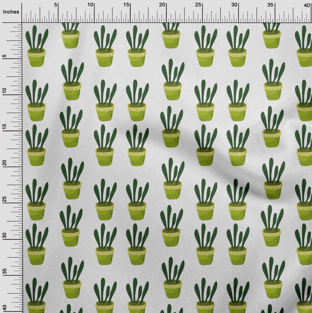 Kaufe oneOone Cotton Flex Light Green2 Stoff Kaktus Nhmaterial Druckstoff  Meterware 40 Zoll zum Preis ab 8.47 | Joom
