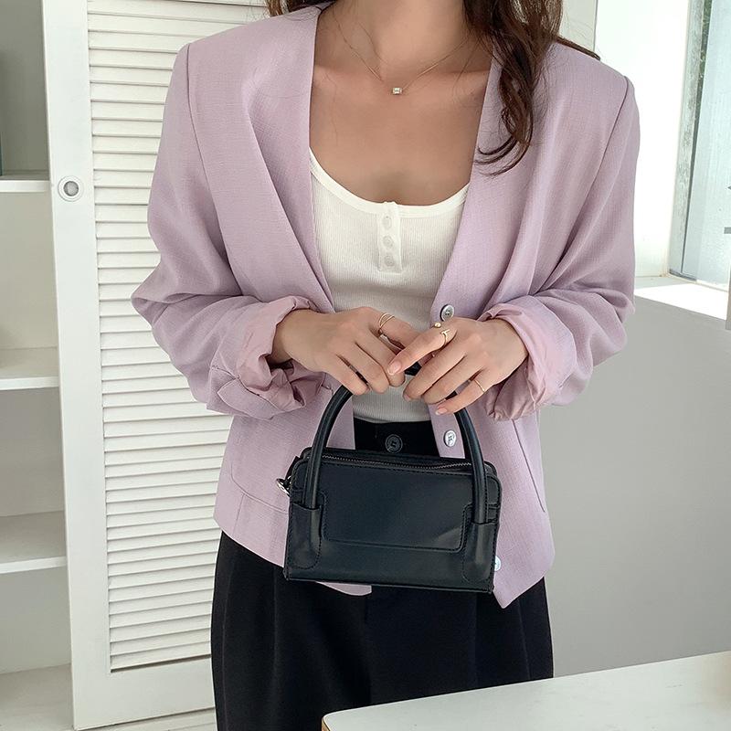 

Модные женские сумки через плечо, высококачественные кожаные небольшие квадратные сумки, универсальные ручные сумки, винтажные сумки через плечо