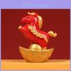 Chinese Style Nianhao Small Wealth Horse Resin Car Decor Creative Gift For Office And Home