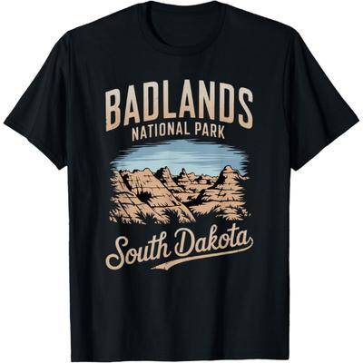 Scenic Badlands South Dakota National Park T-Shirt