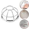 Iron Smoke Detector Protective Cover Silver Explosion-proof Lampshade Heavy Duty Fire Covers  Lamp