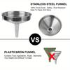 Metal Funnel For Canning Kitchen Tools Kitchen Accessories Wide Mouth Funnels Bar Wine Beer Oil Flask Funnel