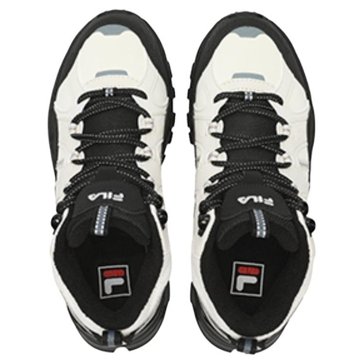 New FILA Trek 1S Abrasion Resistant Mid Top Casual Shoes Women's Beige F12W442113FTB