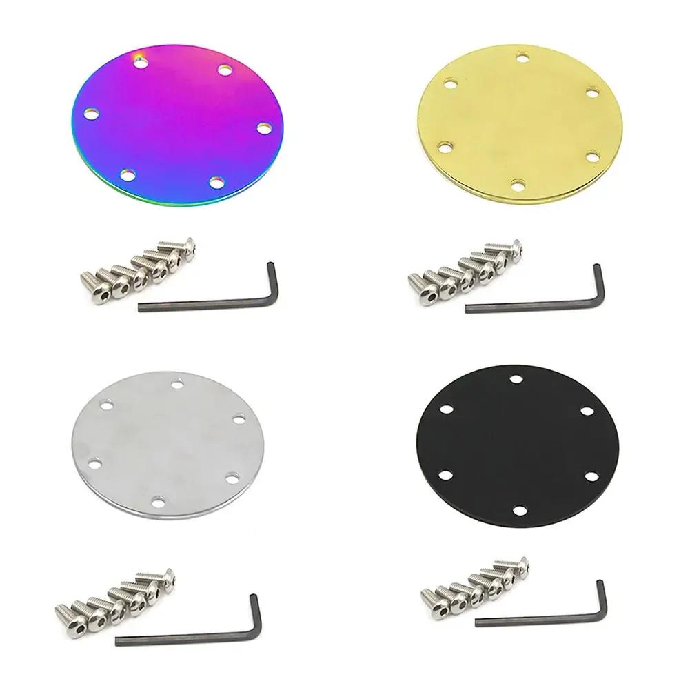 Lenkrad-Hupe Abdeckung 3,35" X 0,06" X 3,35" 8,5cm X 0,5cm X 8,5cm Auto Zubehör Langlebig Einfach zu Bedienen Sechskantschlüssel Autoteile