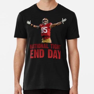 George Kittle National Tight End Day Größe S bis 5XL Hergestellt in den USA T-Shirt