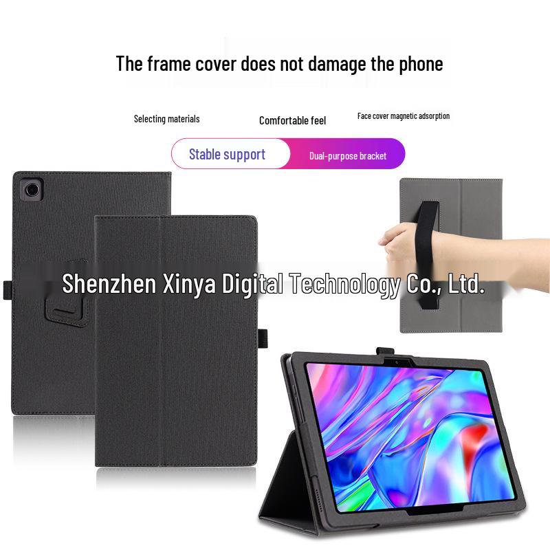 Blackview Tab15/Tab16 10.5" oder Tab7 12" Leder Tablet Hülle mit Handauflage