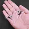 For Bmw Mini 2Pcs Transparent Car Door Corner Cover Anti-Scratch Protection Sticker For MINI F54 F55 F56 R56 R60 SONE Roadster C