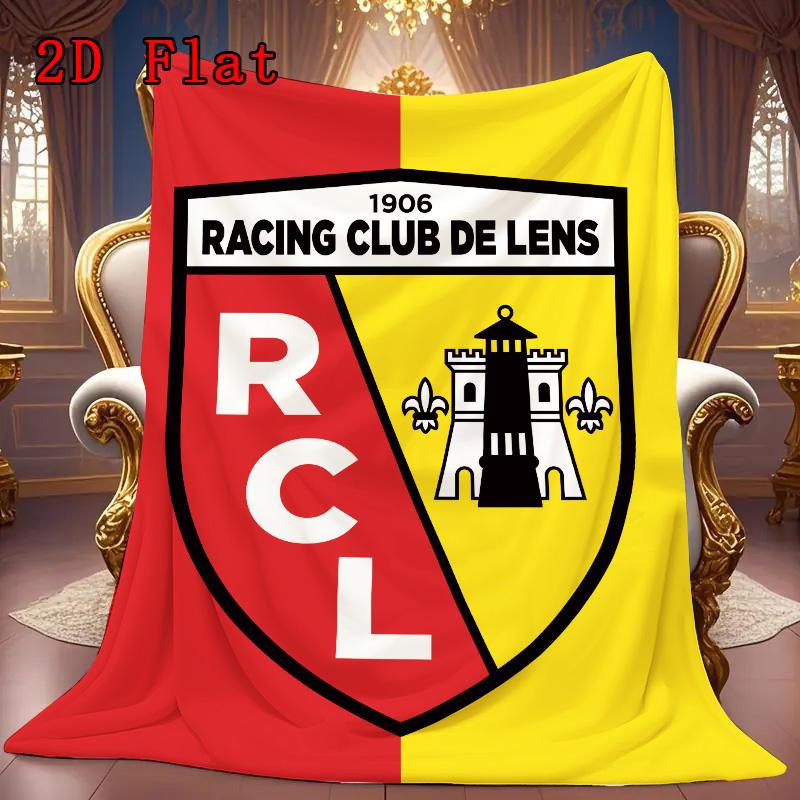 RC Lens 2D Flat Pattern Flannel Blanket High quality All Seasons Warmth and Comfort Perfect for Christmas Gifts.