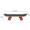 Papegoja Intelligensleksaker Mini Träning Plast Skateboard För Undulater Parakit Tillväxt Rolig Slipande Klo Scooter