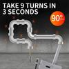 Automatic Wire Threading Tool For Electrical Work Includes 49ft Steel Line And Quick Release Button