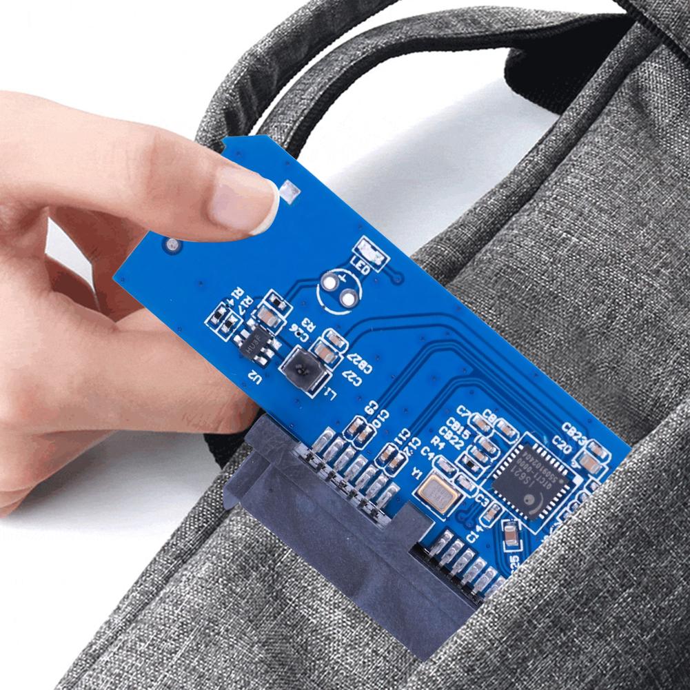 SATA To USB 3.0 Converter 2.5Inch Hard Drive Disk SSD To USB Adapter USB 3.0 Expand Card Adapter for Laptop Desktop PC Computer
