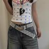 Sweet Butterfly Waist Belt Elegant Dress Jeans Belt Fashion Lace Waistband  Spicy Girls