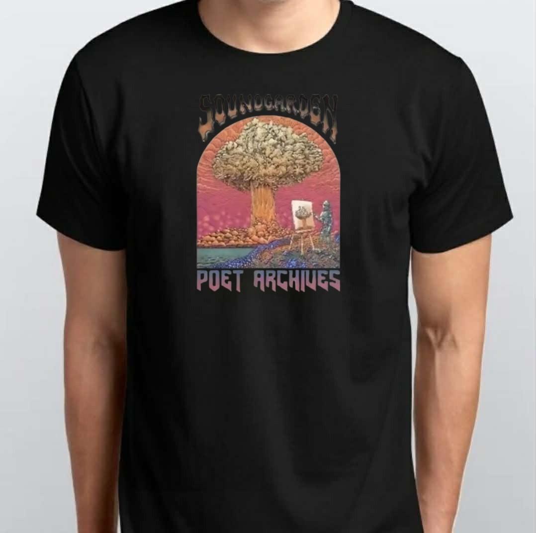 Soundgarden Band Graphic T-SHIRT Black XXXL