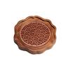 Walnut Wood Wave Pattern Tea Tray