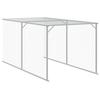 Chicken Coop with Run Anthracite 117 x 405 x 123 cm Galvanized Steel
