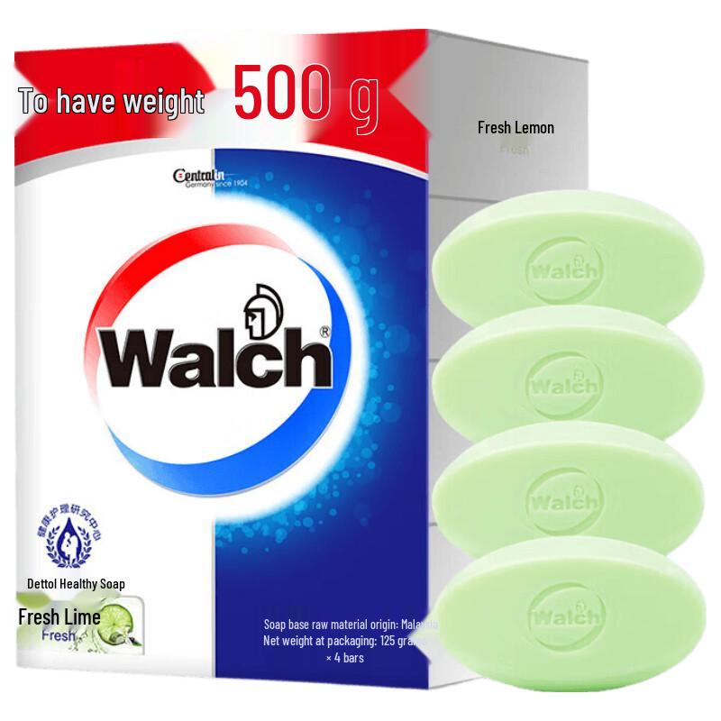 Мыло Walch Fresh Lime для здоровья (4-Pack)