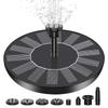 Solar Rockery Water Feature: Automatic Fountain Pump for Fish Pond and Courtyard Landscaping.