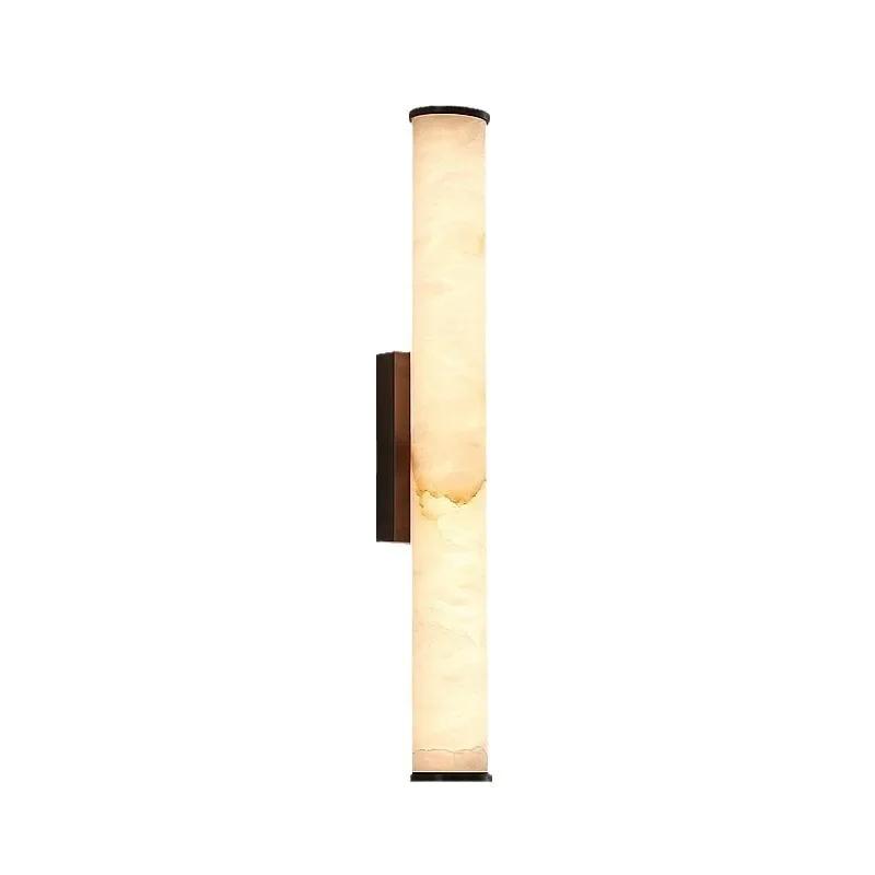 Spanish Natural Marble Wall Lamp High Quality Copper LED Light Luxury Villa Living Room Background Wall Bedroom Bedside Lighting