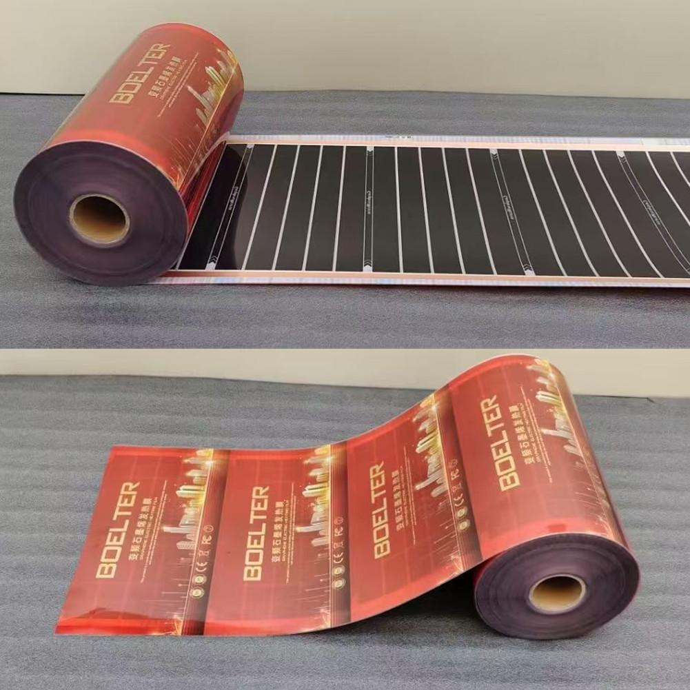 PTC Graphene Electric Heating Film Efficient and Safe Underfloor Heating System Energy Saving Heating Pads