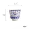 45ml   Entangled Lotus Master Cup Household Tea Cup Handmade Tea Bowl Smelling Cup Teaset Supplies Ornaments