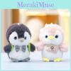 Super Soft Short Plush Penguin Stuffed Animal Doll Cute Keyring Pendant For Gifts