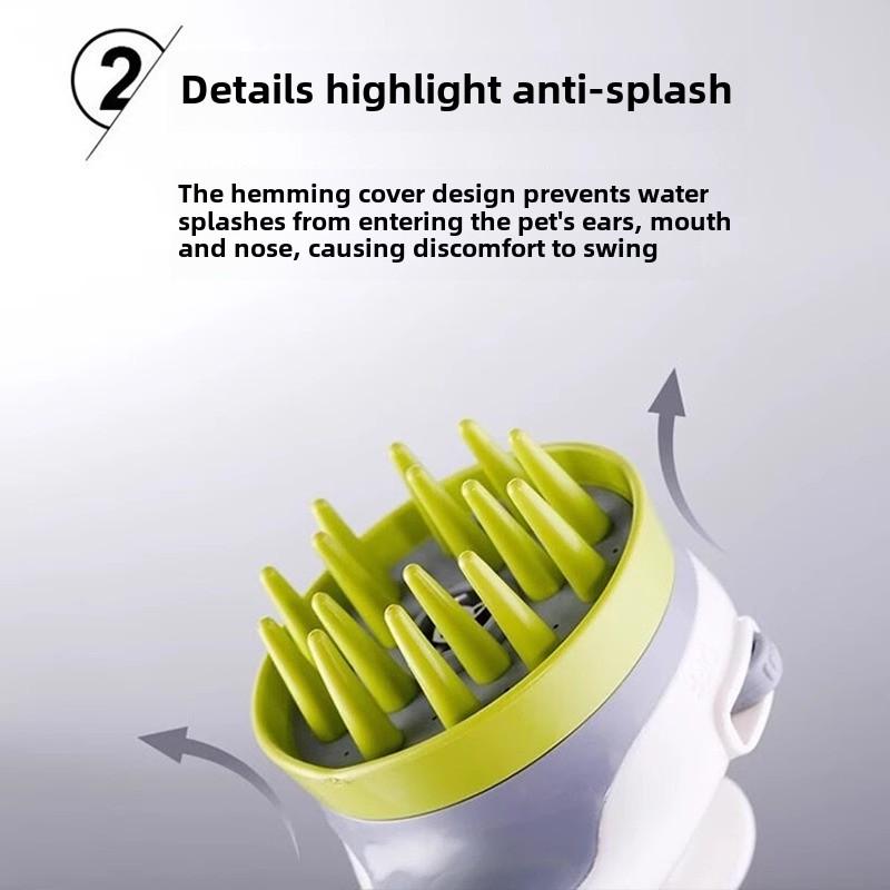 Hippie Dog Bath Massage Shower Head Pet Dog Special Massage Shower Cat Bath Cleaning Dog Supplies