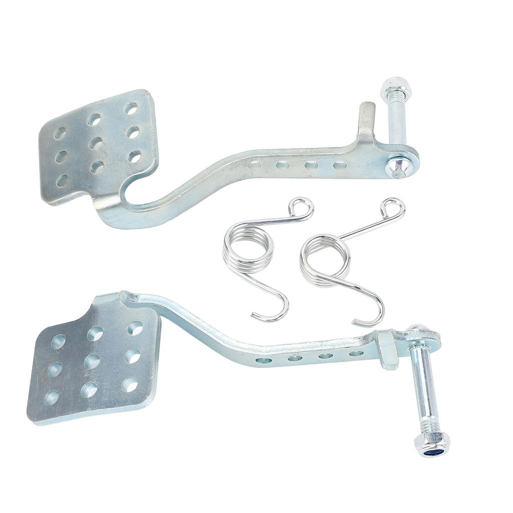 Go Kart Pedale Kit Rutschfest Go Kart Brems-Gaspedal mit Rückholfedern für 212cc 196cc 6.5hp 5.5hp Road Rocket