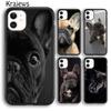Krajews Black French Bulldog Dog Phone Case Cover For iPhone 16 15 14 Plus XS XR 11 12 Mini Pro Max Coque Shell Fundas
