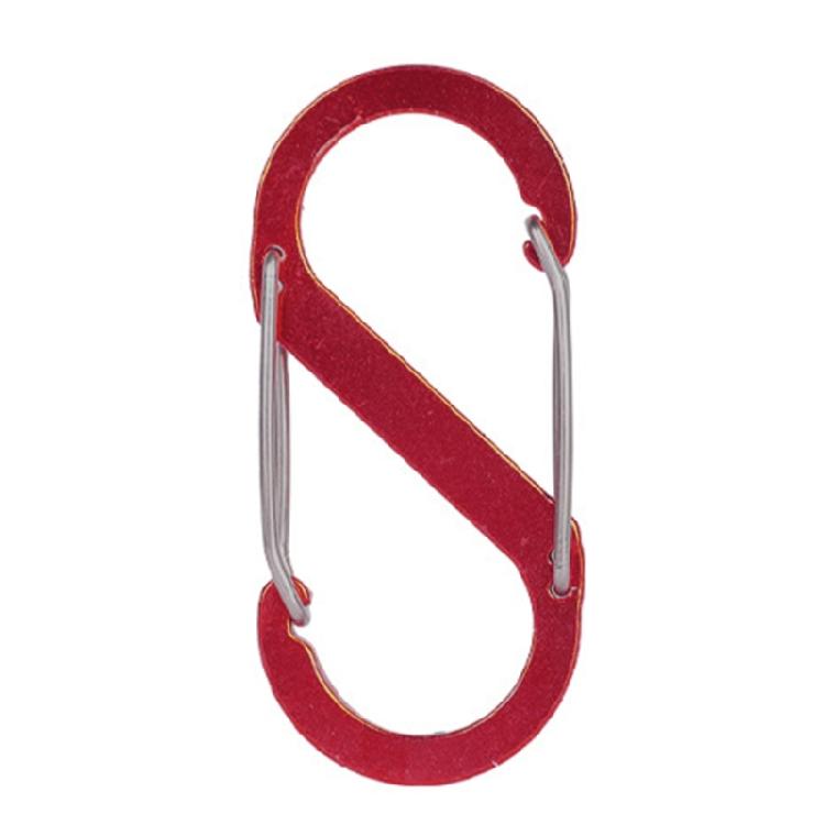 Aluminum Alloys S Shaped Carabiner Double Snap Hook AntiTheft Backpacks Buckle